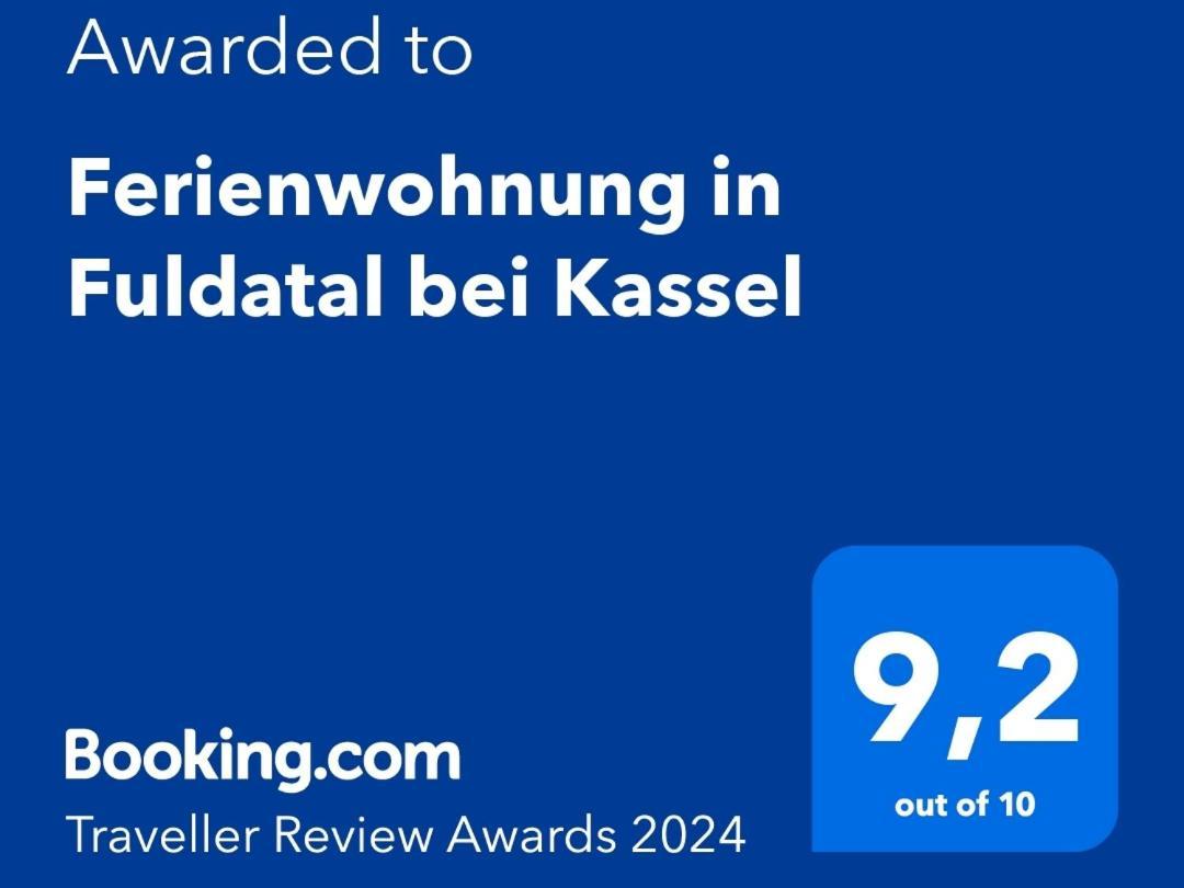 Ferienwohnung in Fuldatal bei Kassel Exterior foto